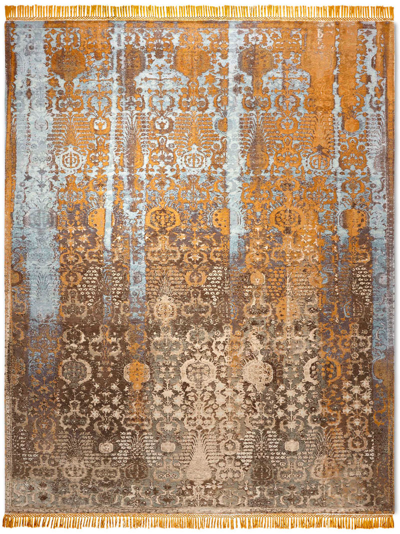 Tappeto Annodato Bosco