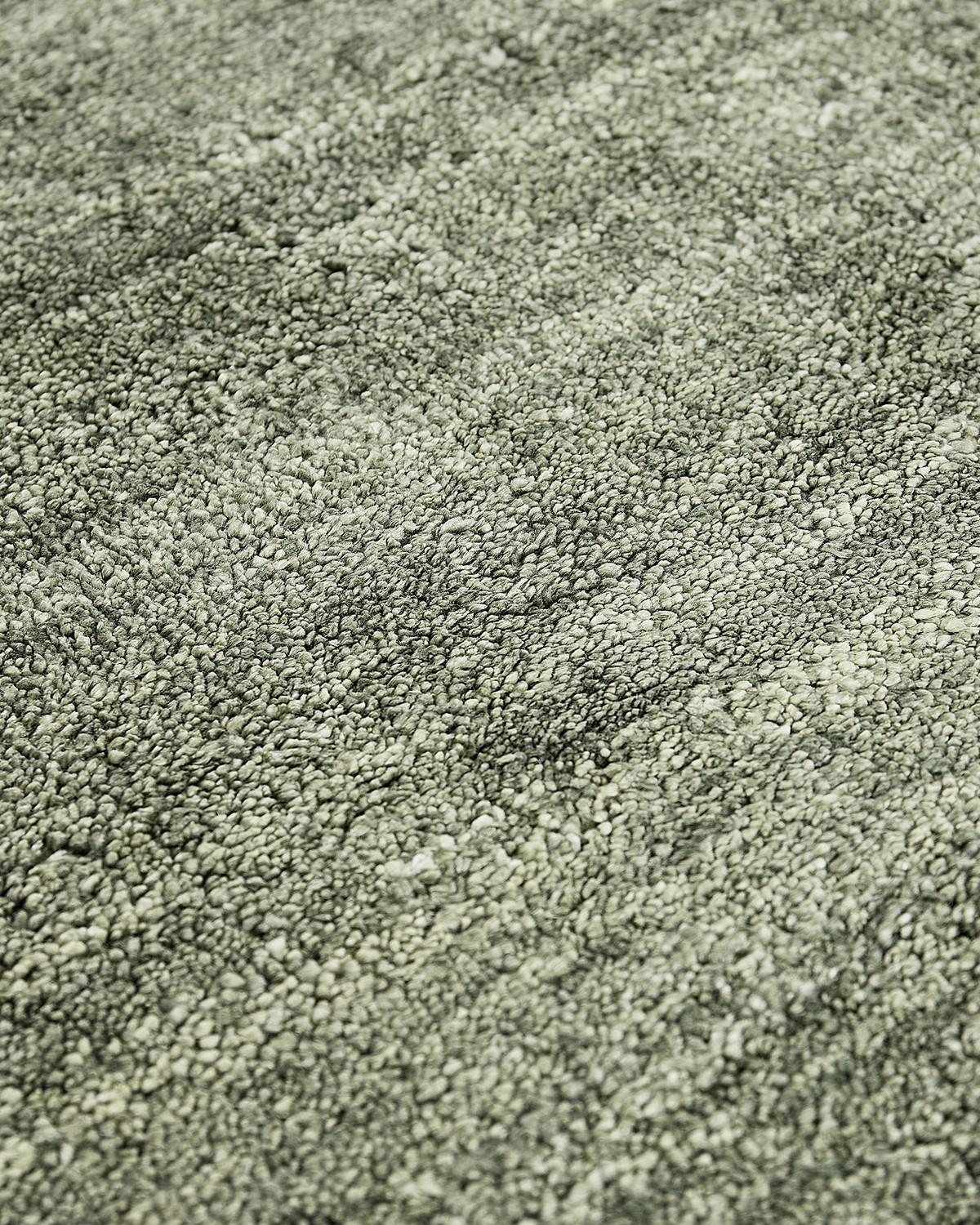 Tappeto Seta Bambù Verde Puro | Misura: 250 × 300 cm
