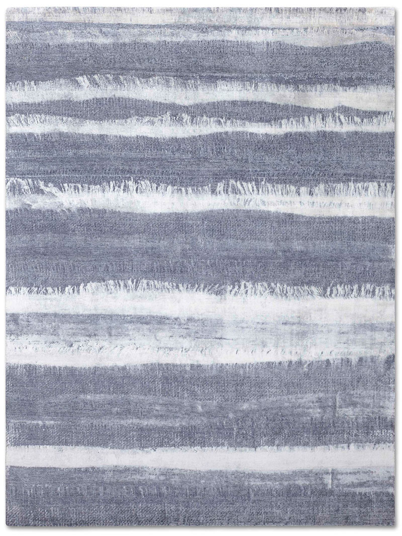 Tappeto Annodato Blu/Grigio | Misura: 305 × 427 cm