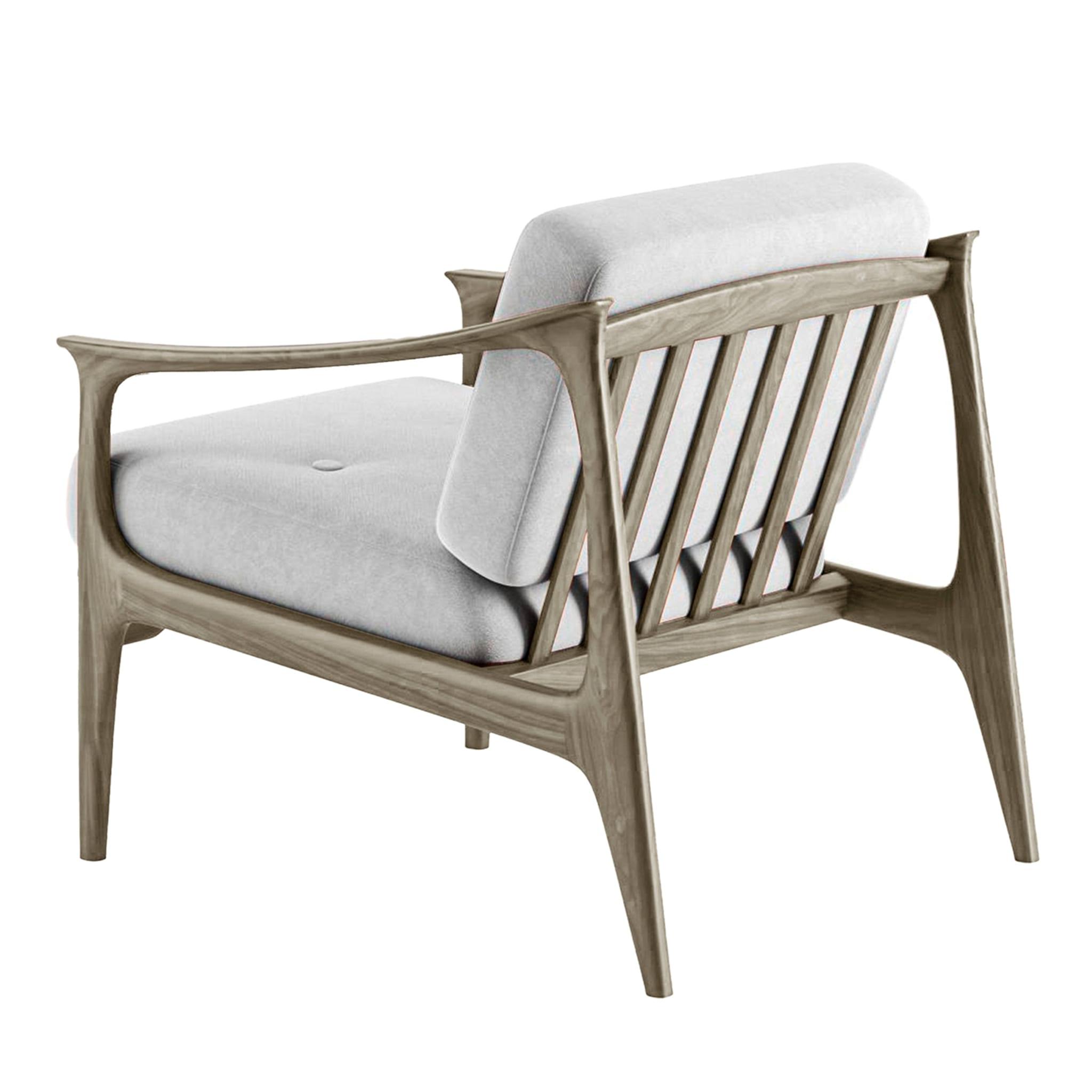 Poltrona Rovere Grigio Quiete