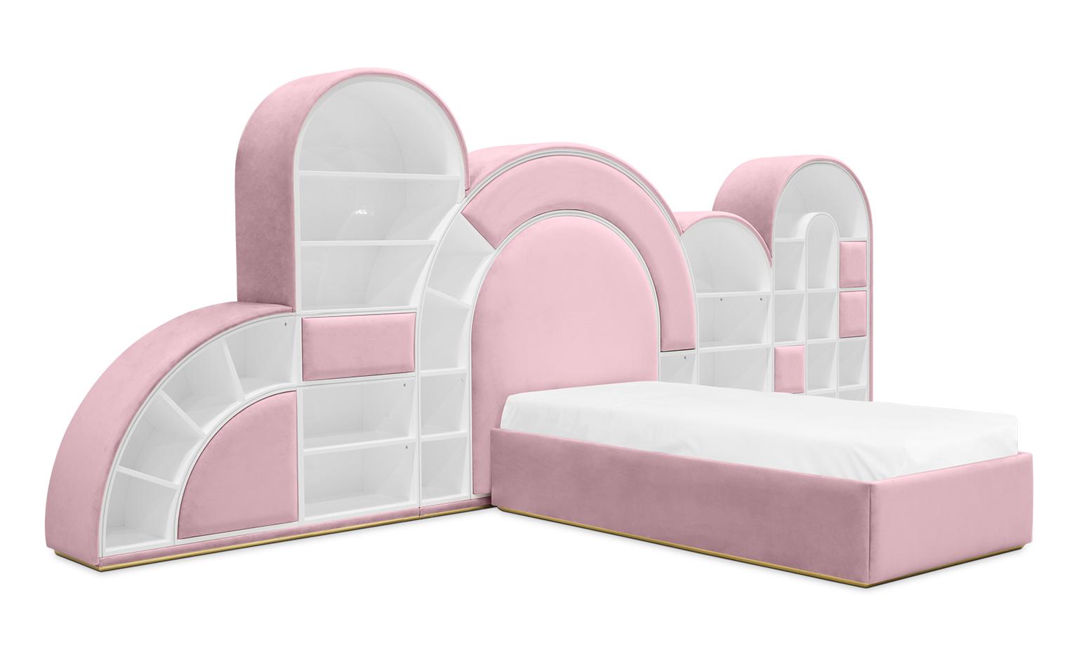 Letto Per Bambini Bubblegum Marshmallow Pink