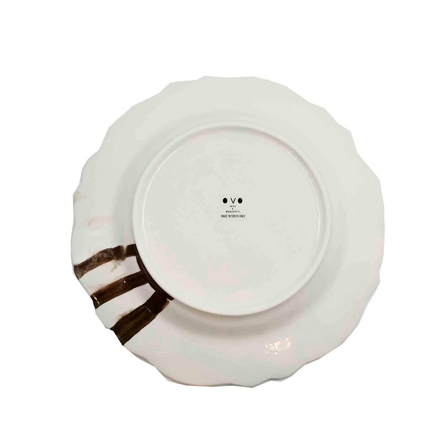 Piatto In Ceramica Artigianale