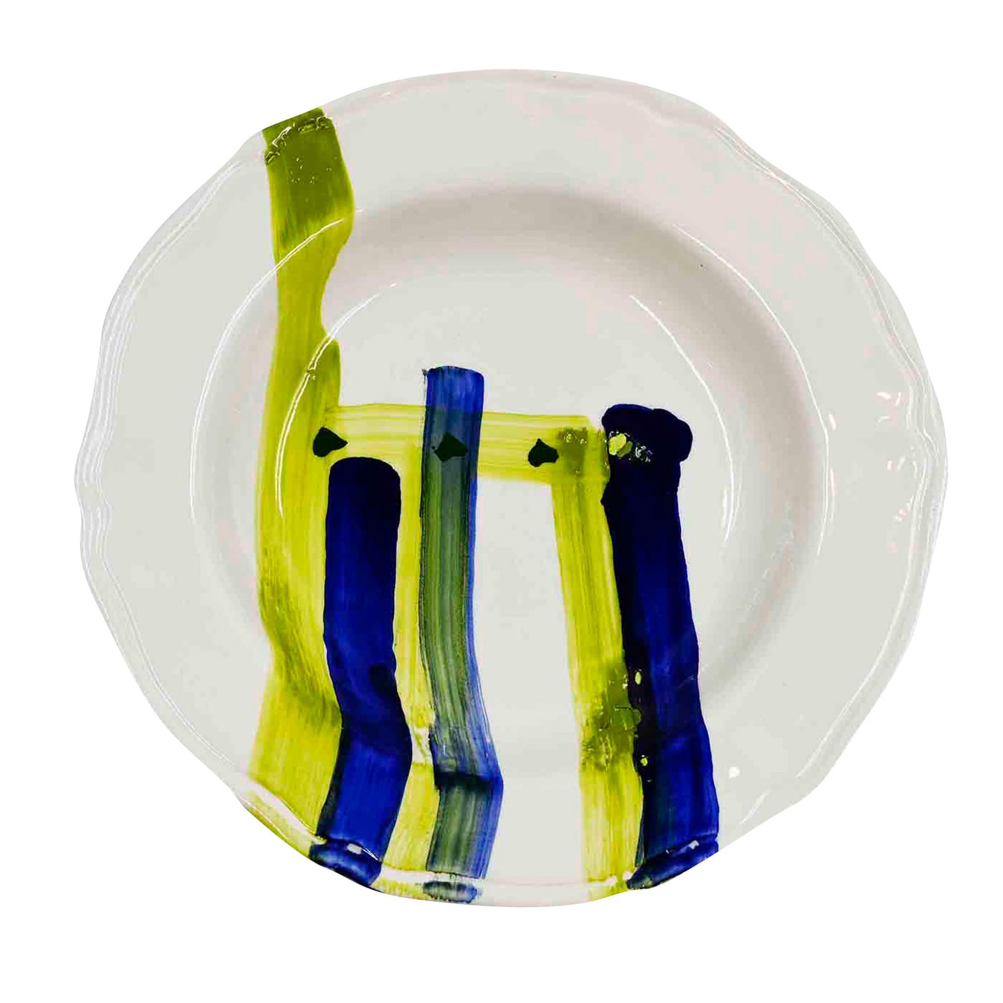 Piatto In Ceramica Artigianale