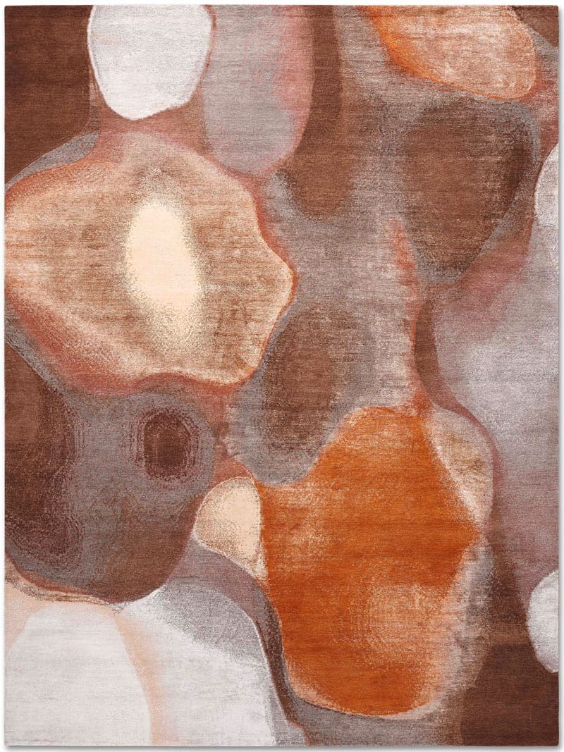 Tappeto Lusso Rame/Malva | Misura: 122 × 183 cm