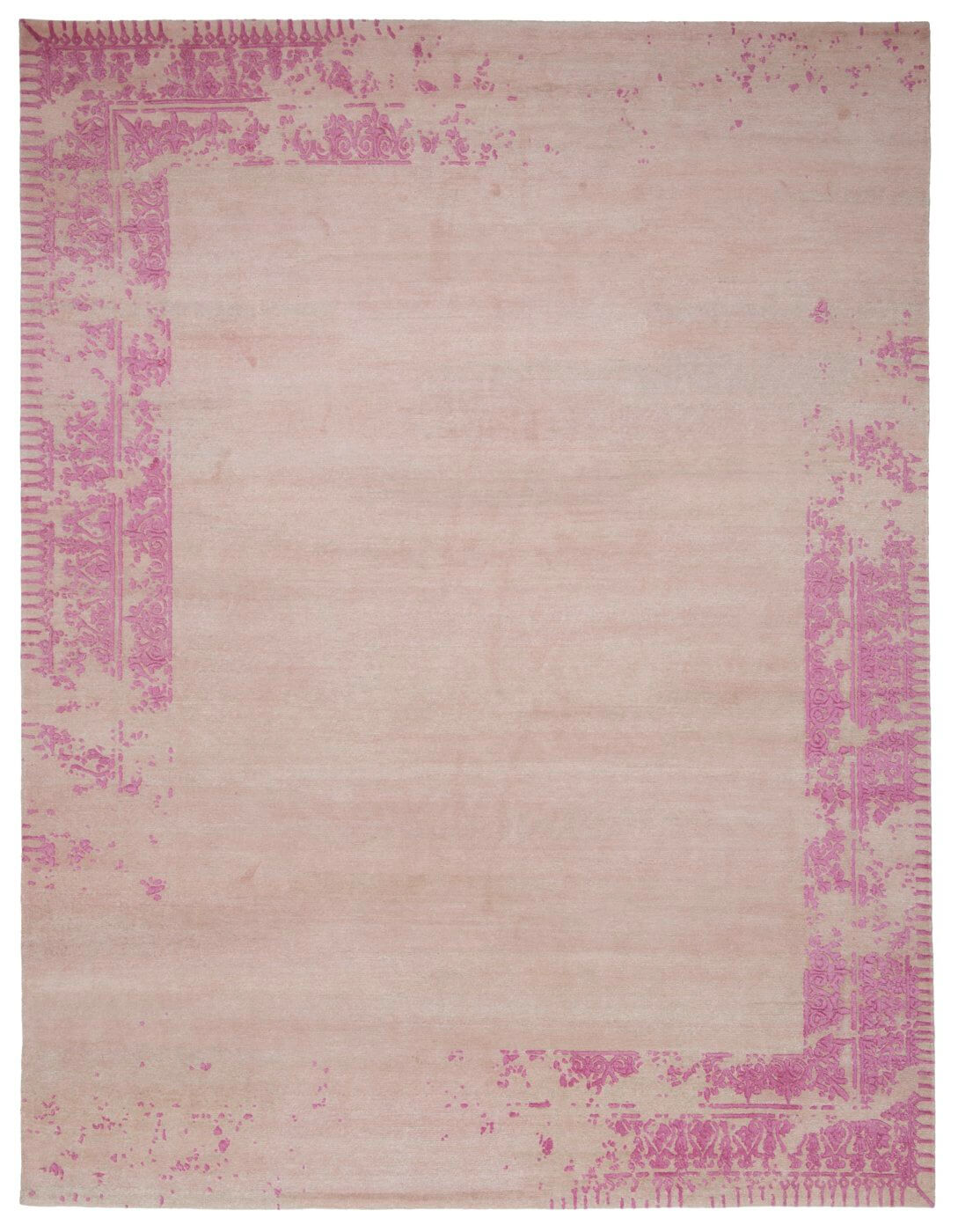 Tappeto Ferrara Speciale Bordo Rosa | Misura: 350 × 450 cm
