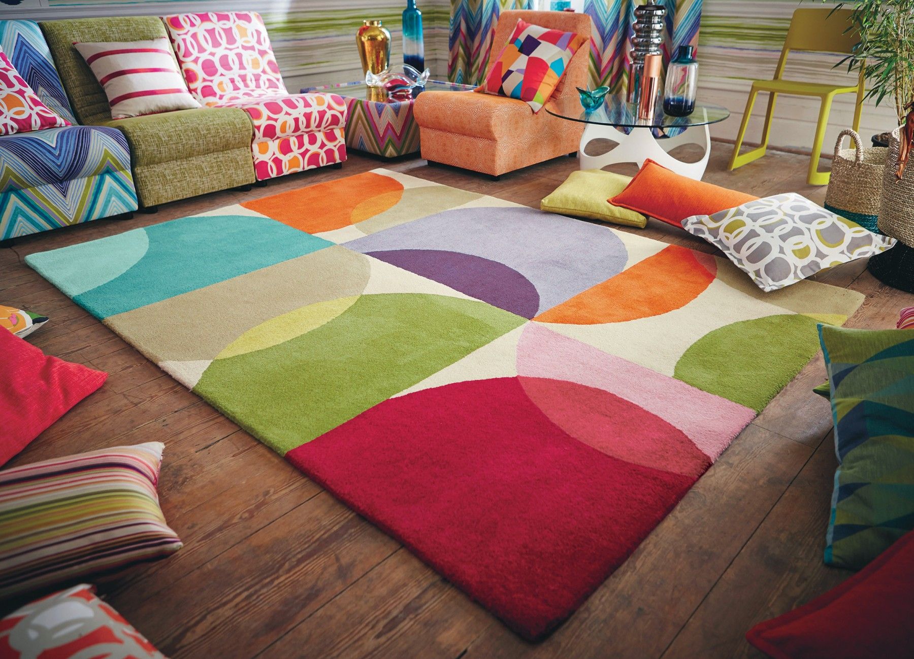 Tappeto Living Kaleido Pop 26000 | Misura: 120 × 180 cm