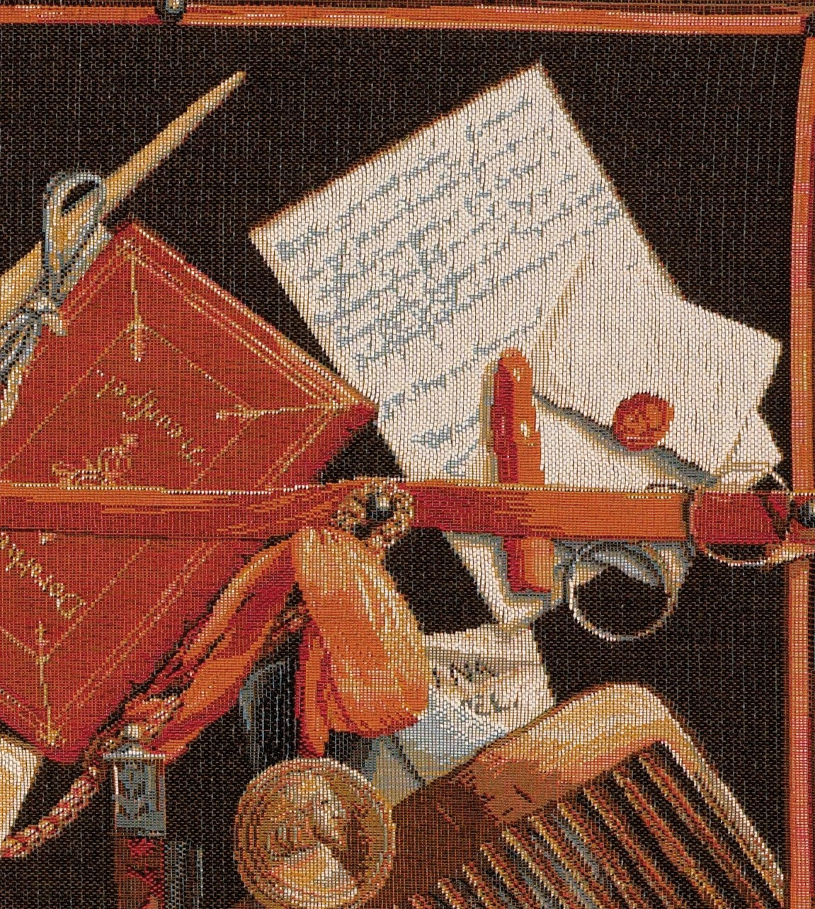 Arazzo Gabinetto delle Curiosità, E. Collier | Misura: 50 × 67 cm