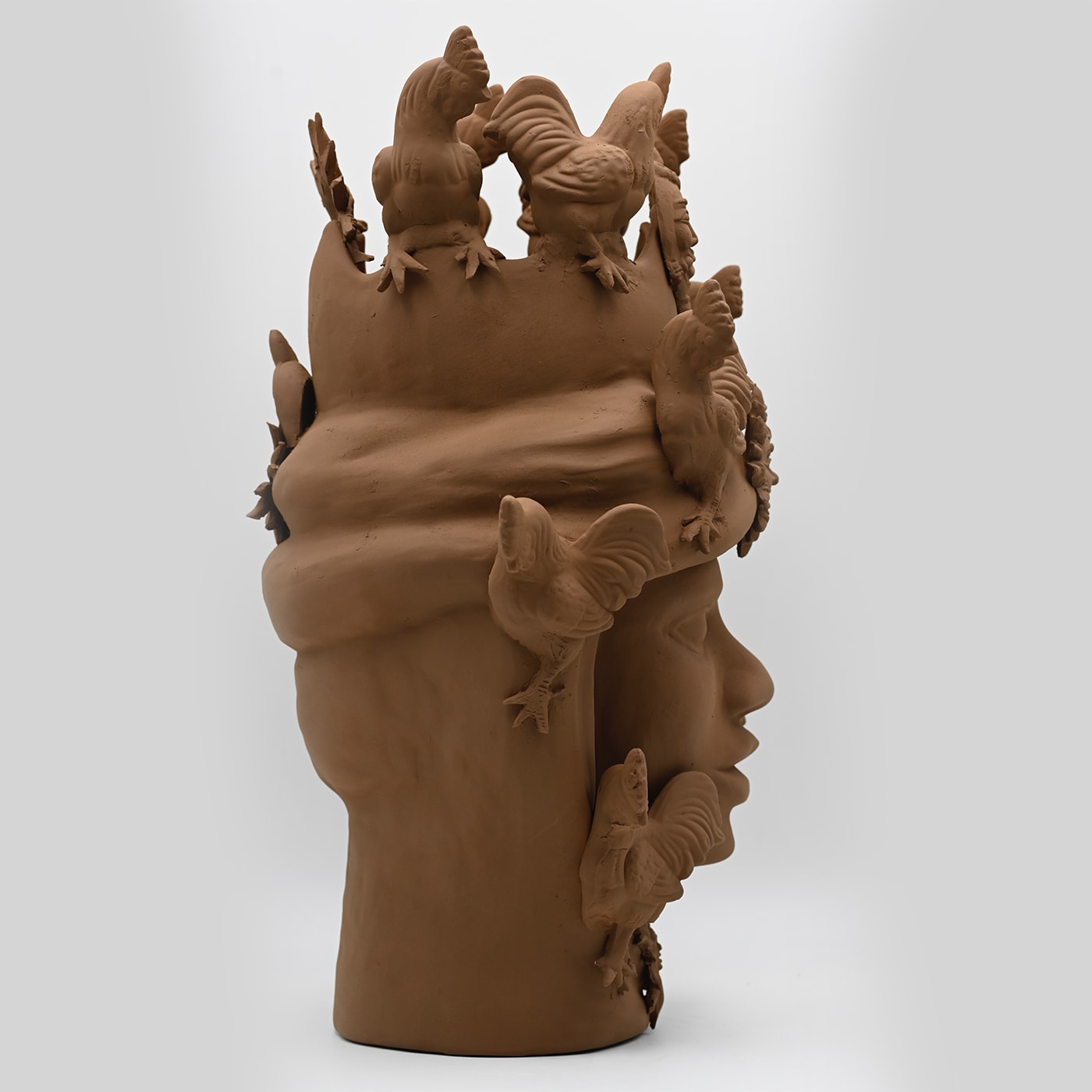 Testa di Moro Raffinata Scultura Testa di Moro Raffinata Scultura