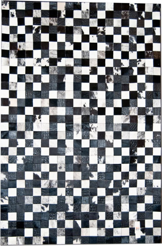 Tappeto Mosaic Black & White | Misura: 160 × 220 cm