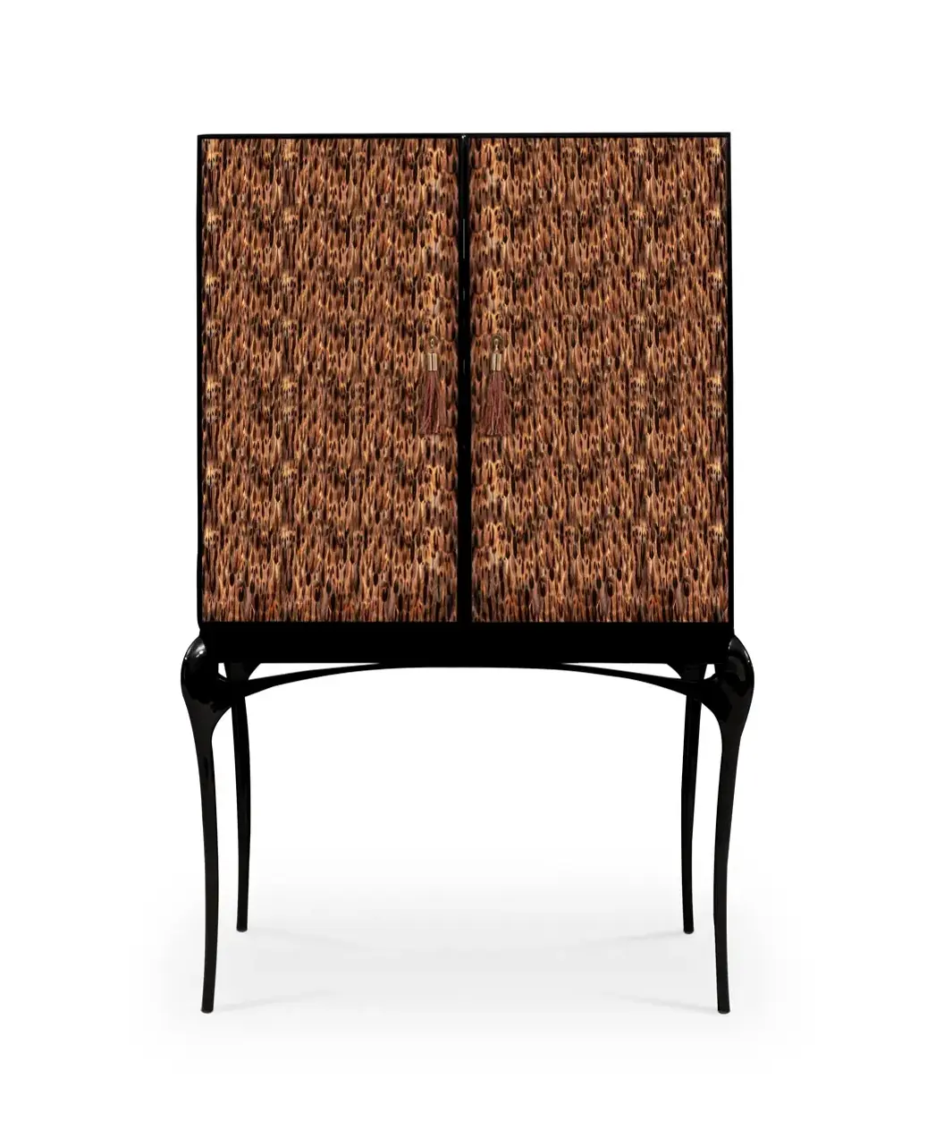 Allure Mobile Bar Piume Dorate
