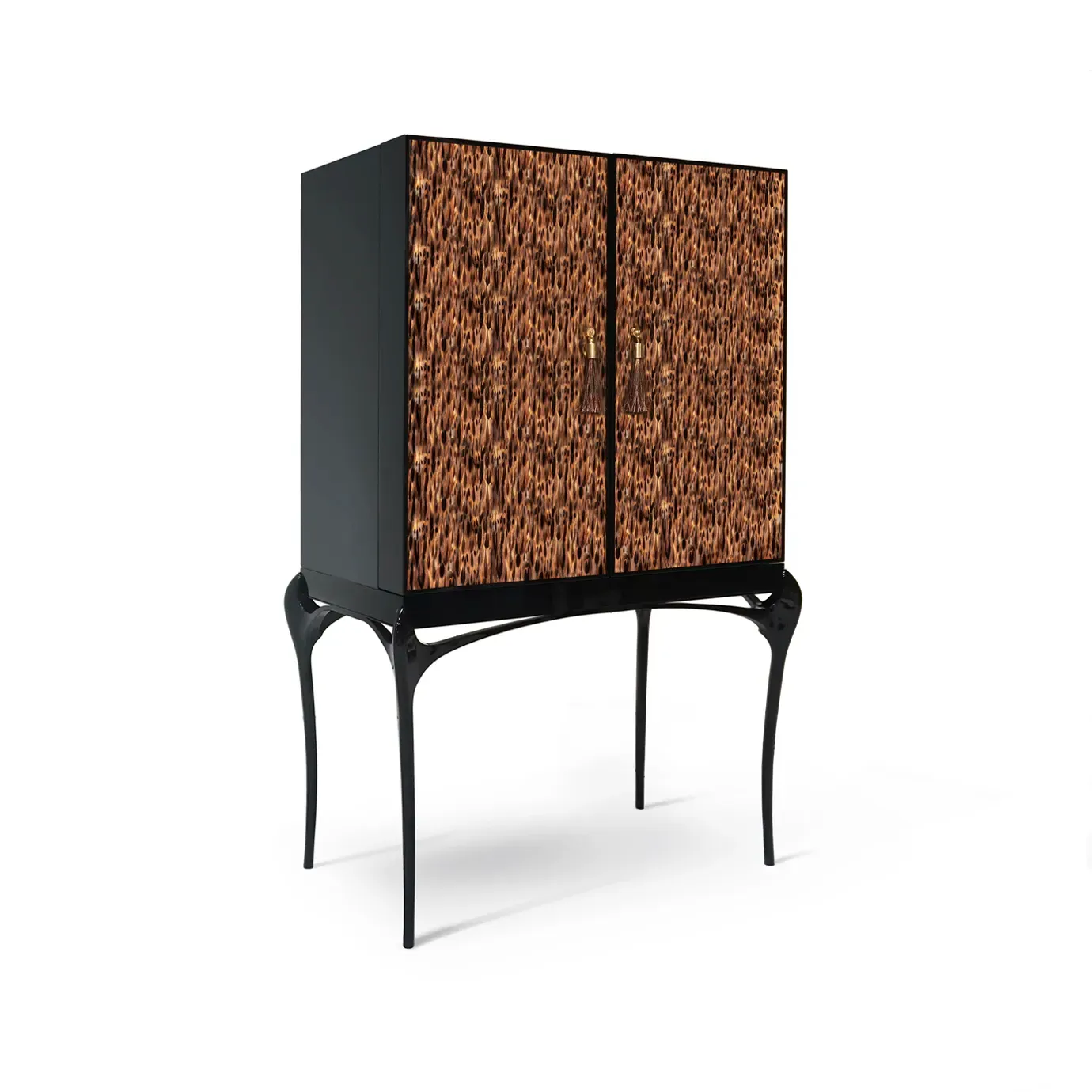 Allure Mobile Bar Piume Dorate