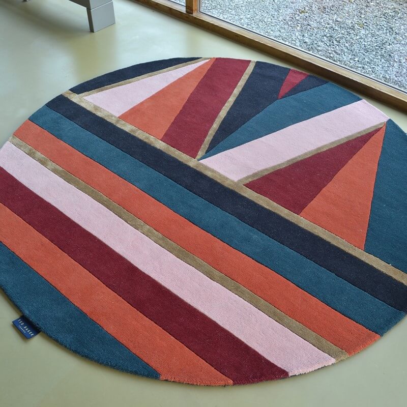 Tappeto Rotondo Sahara Borgogna 56105 | Misura: Ø 200 cm Tappeto Rotondo Sahara Borgogna 56105 | Misura: Ø 200 cm
