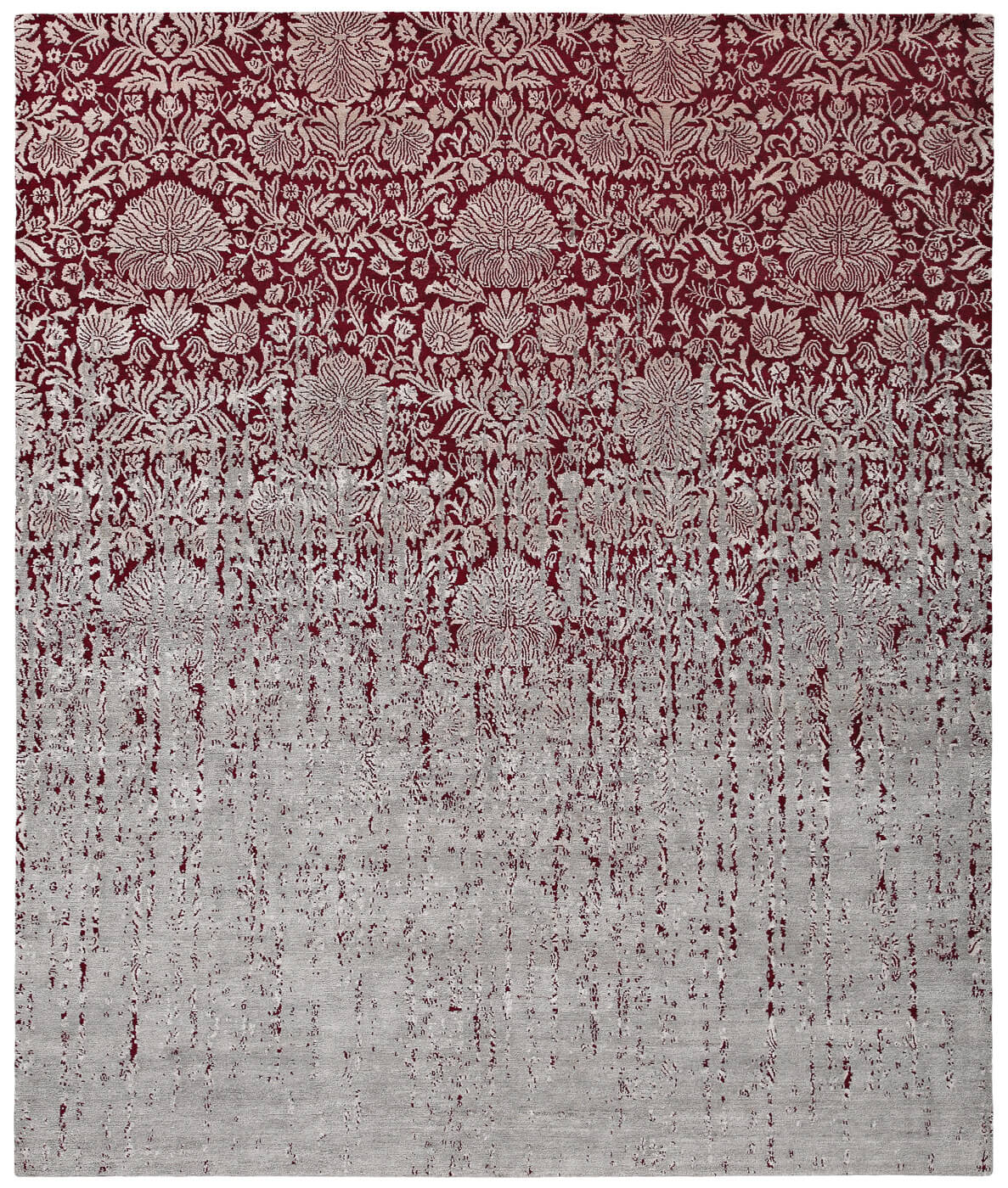 Tappeto Verona Vendetta Rosso Grigio | Misura: 400 × 500 cm