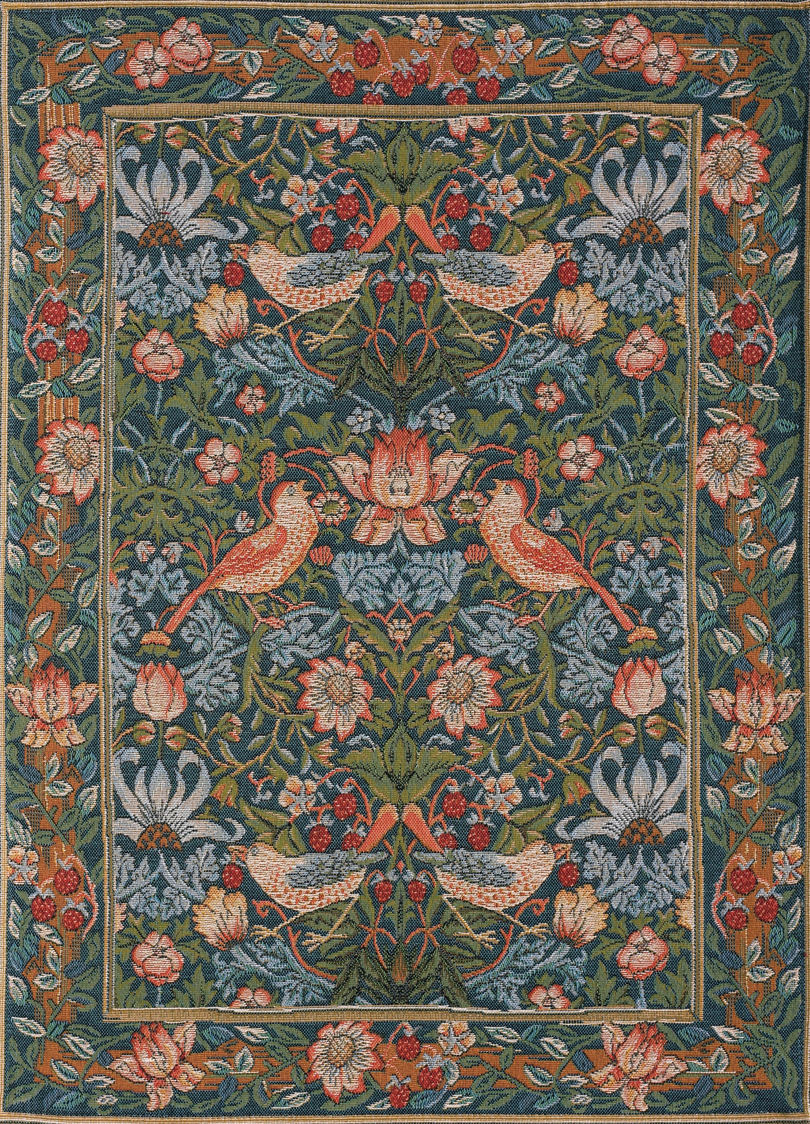 Arazzo Ladro di Fragole, W. Morris | Misura: 75 × 100 cm