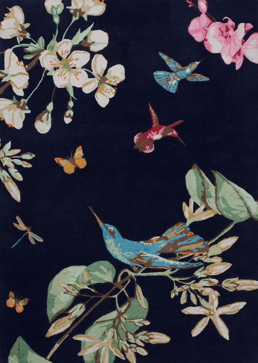 Tappeto Hummingbird Navy