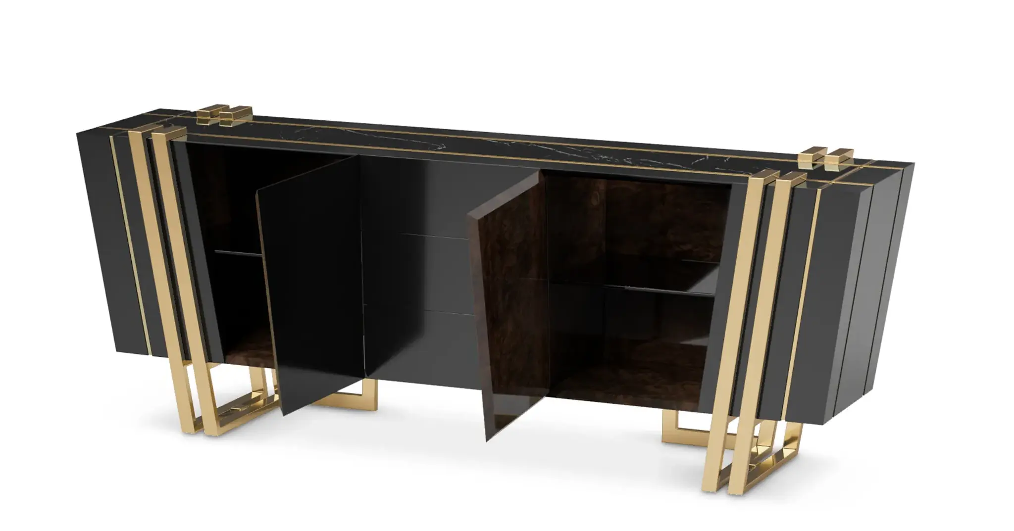 Credenza Nera Ascend