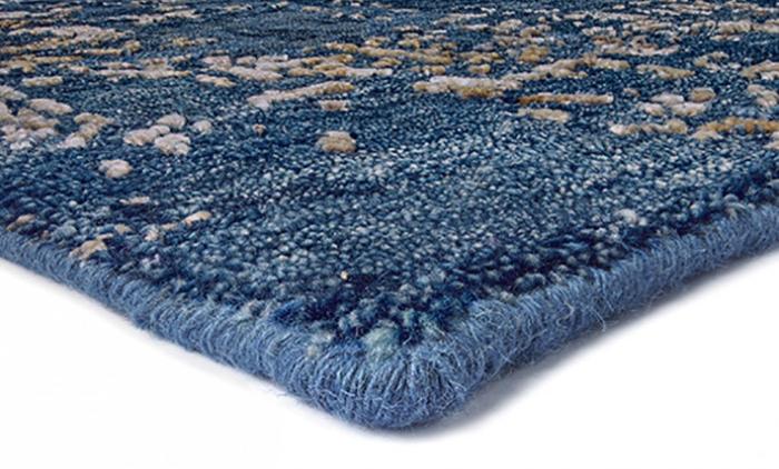Tappeto Astratto Blu/Oro | Misura: 200 x 300 cm