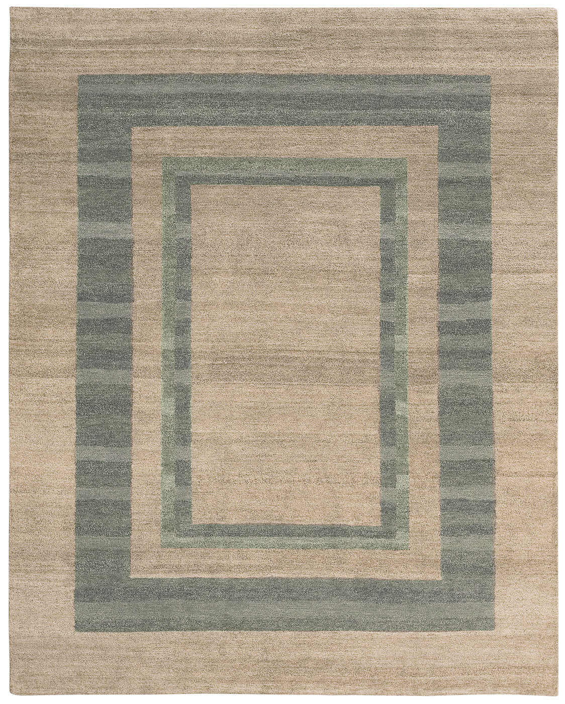 Tappeto Mauro Triple Bordo Verde