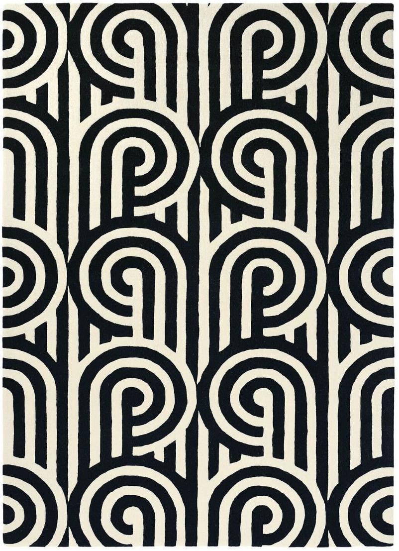 Tappeto Turnabouts Nero 39205 | Misura: 170 × 240 cm