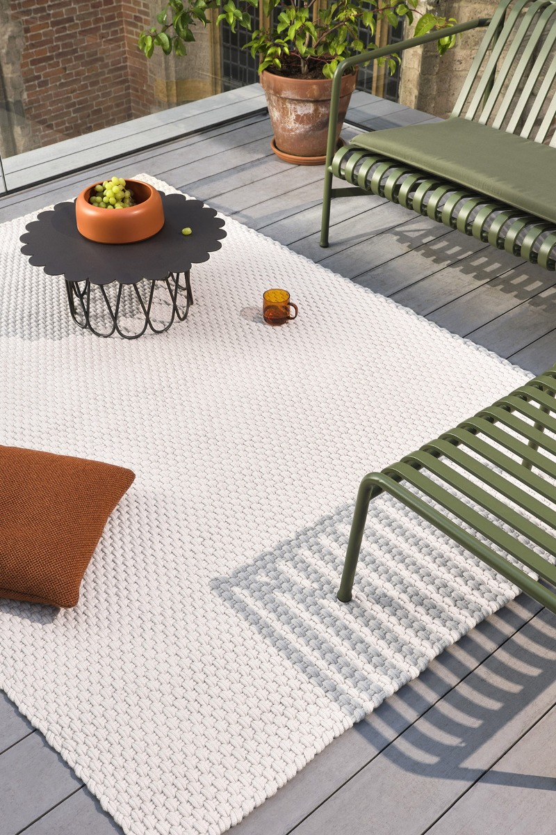 Tappeto Lace White Sand Per Esterni | Misura: 160 × 230 cm