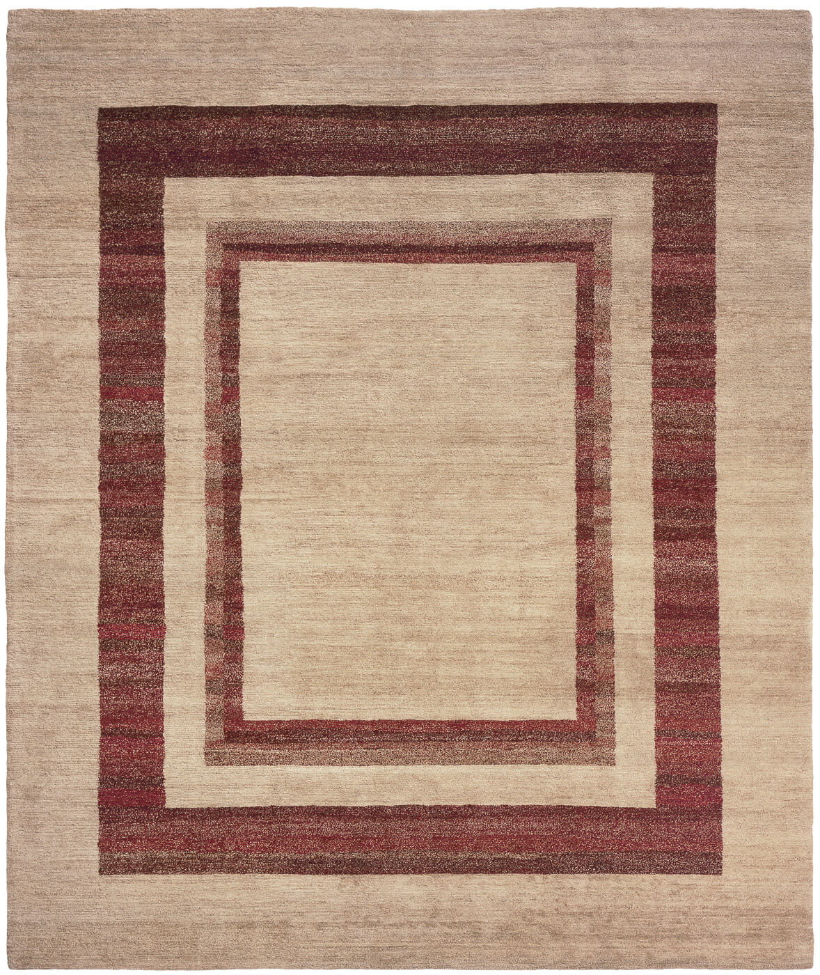 Tappeto Mauro Triple Bordo Rosso