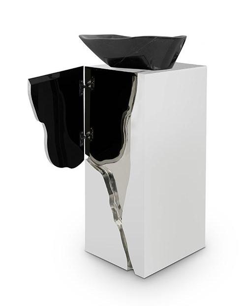 Lavabo A Colonna Fractured Design