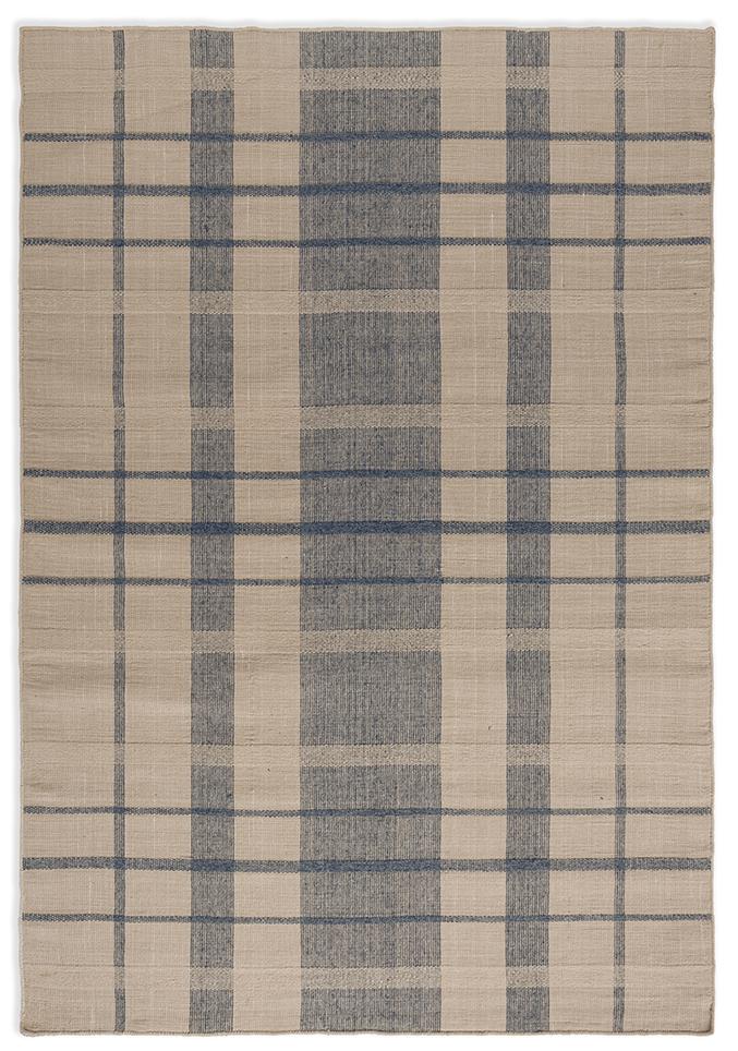Tappeto Zona Quadri Denim Per Esterni | Misura: 140 × 200 cm