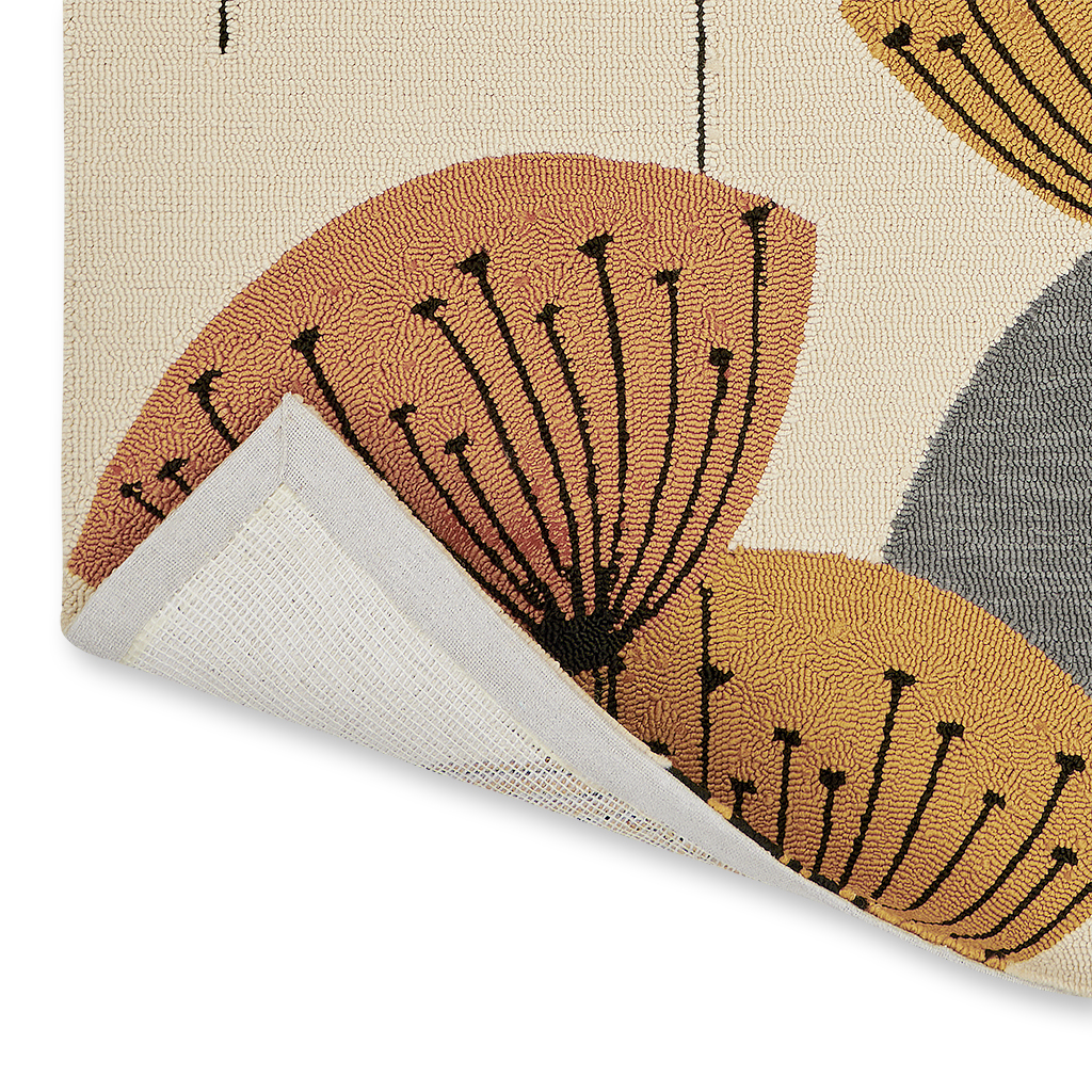 Tappeto Dand. Clocks Och/Sil Per Esterni | Misura: 250 x 350 cm