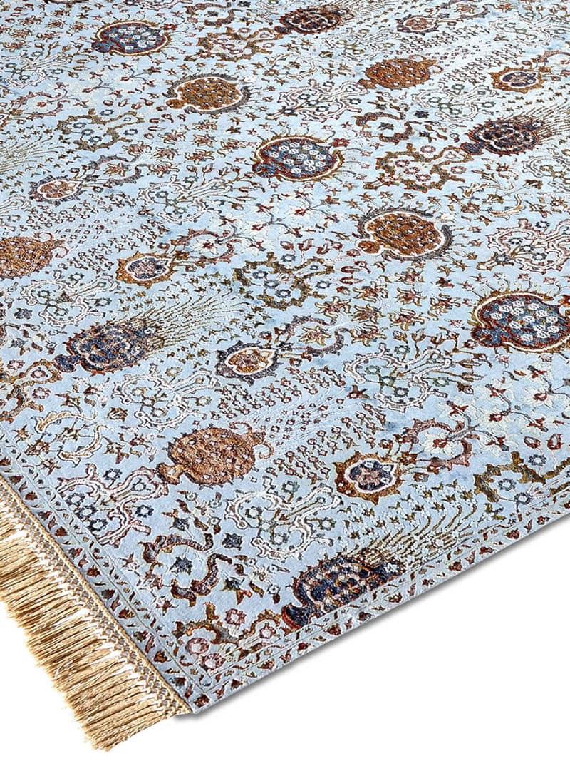 Tappeto Lusso Isfahan Azzurro