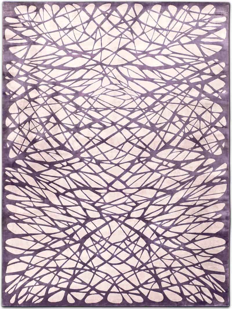 Tappeto Annodato Dresden Lilla Chiaro | Misura: 274 × 365 cm