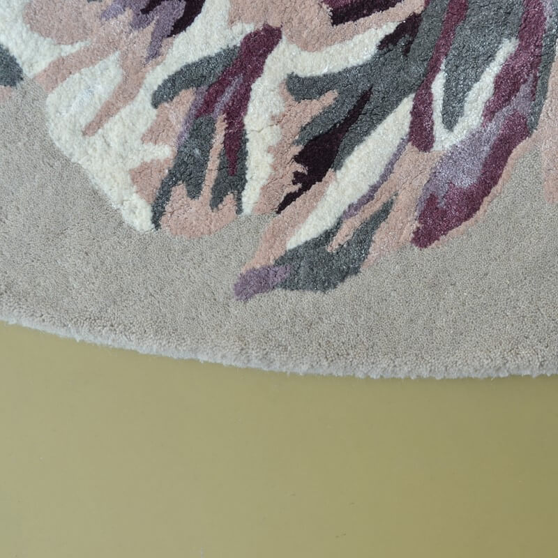 Tappeto Rotondo Tranquillità Beige 56001 | Misura: Ø 200 cm