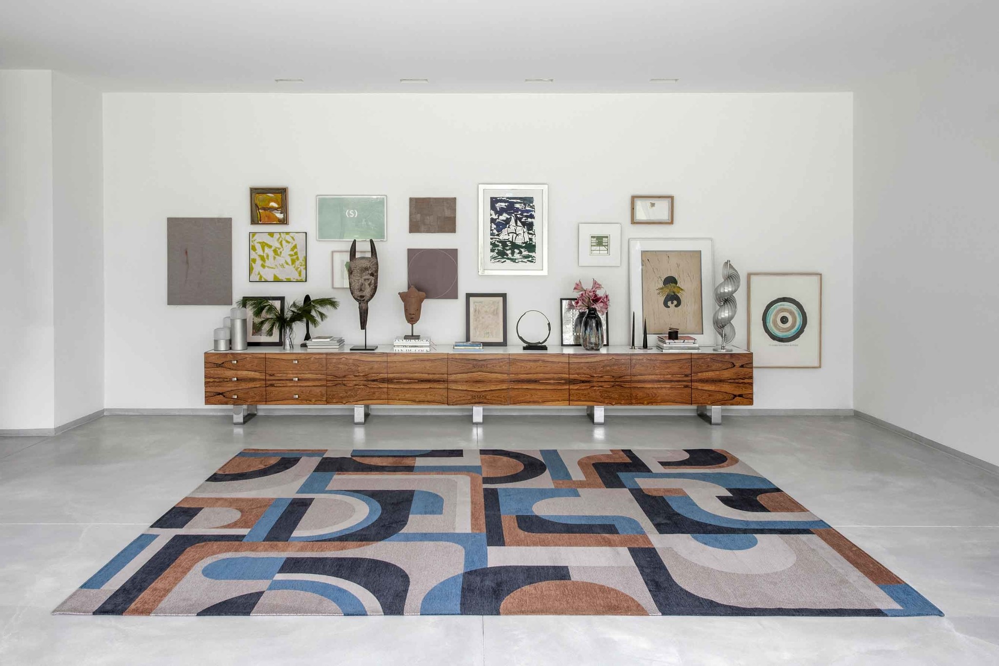 Tappeto Camel Blu 9196 | Misura: 240 x 340 cm