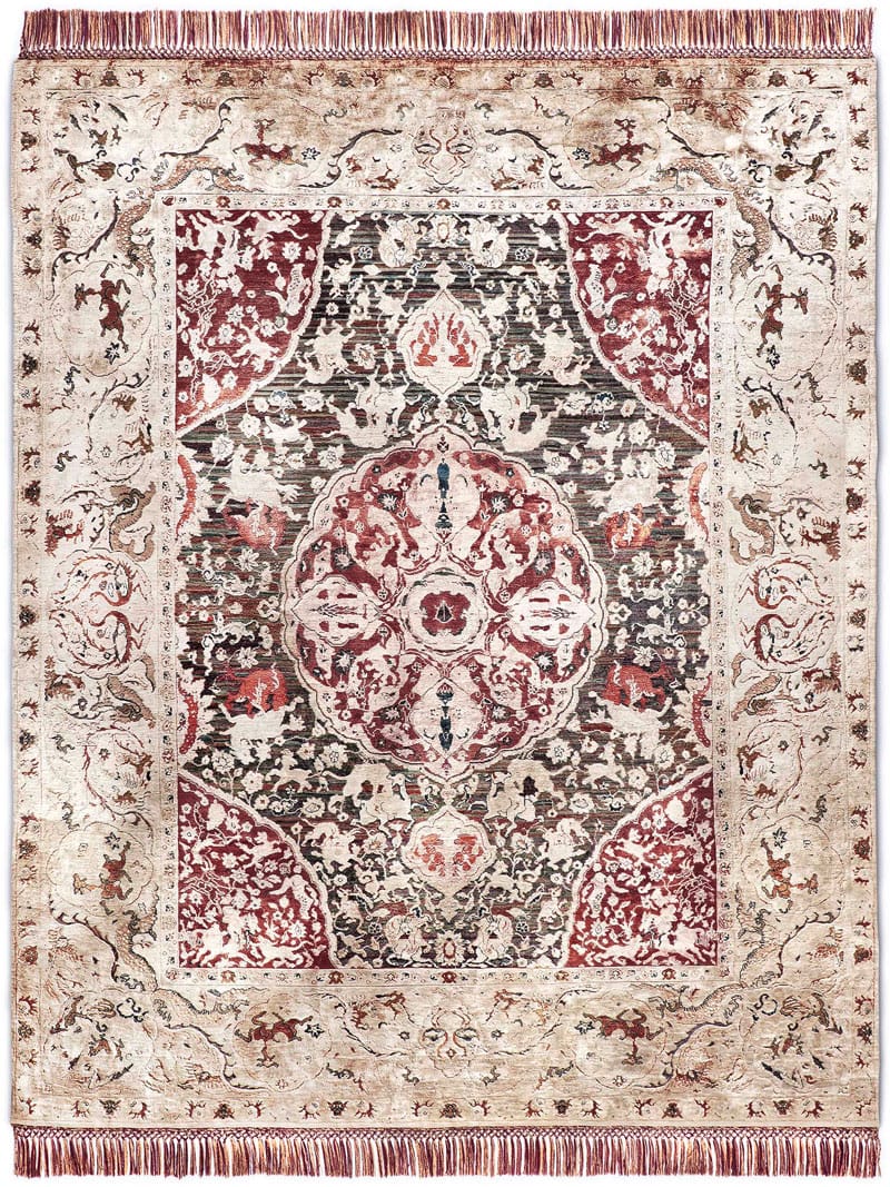 Tappeto Lusso Oro Annodato