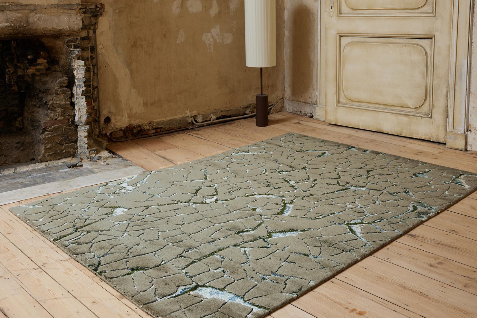Tappeto Kintsugi Grigio Tortora