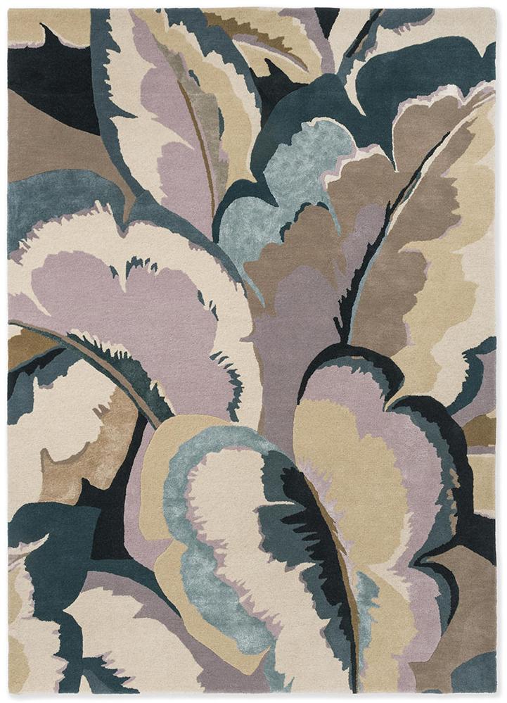 Tappeto Calathea Shiitake/Legno Selvaggio | Misura: 140 × 200 cm