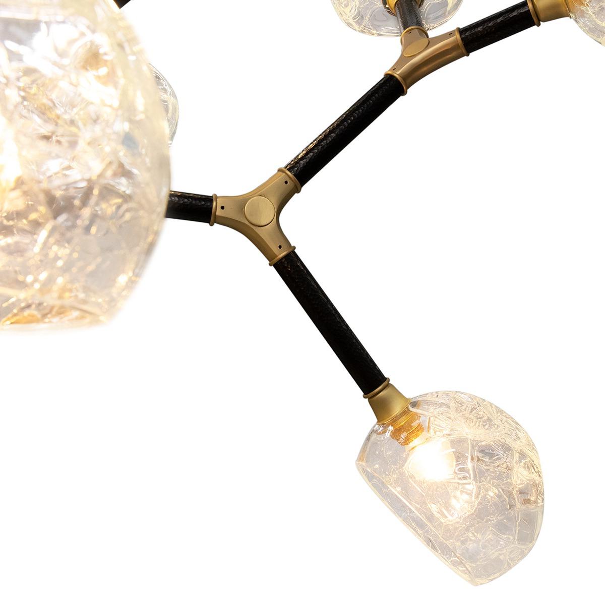 Grande Lampada a Sospensione Irregolare Multi-Tonalità