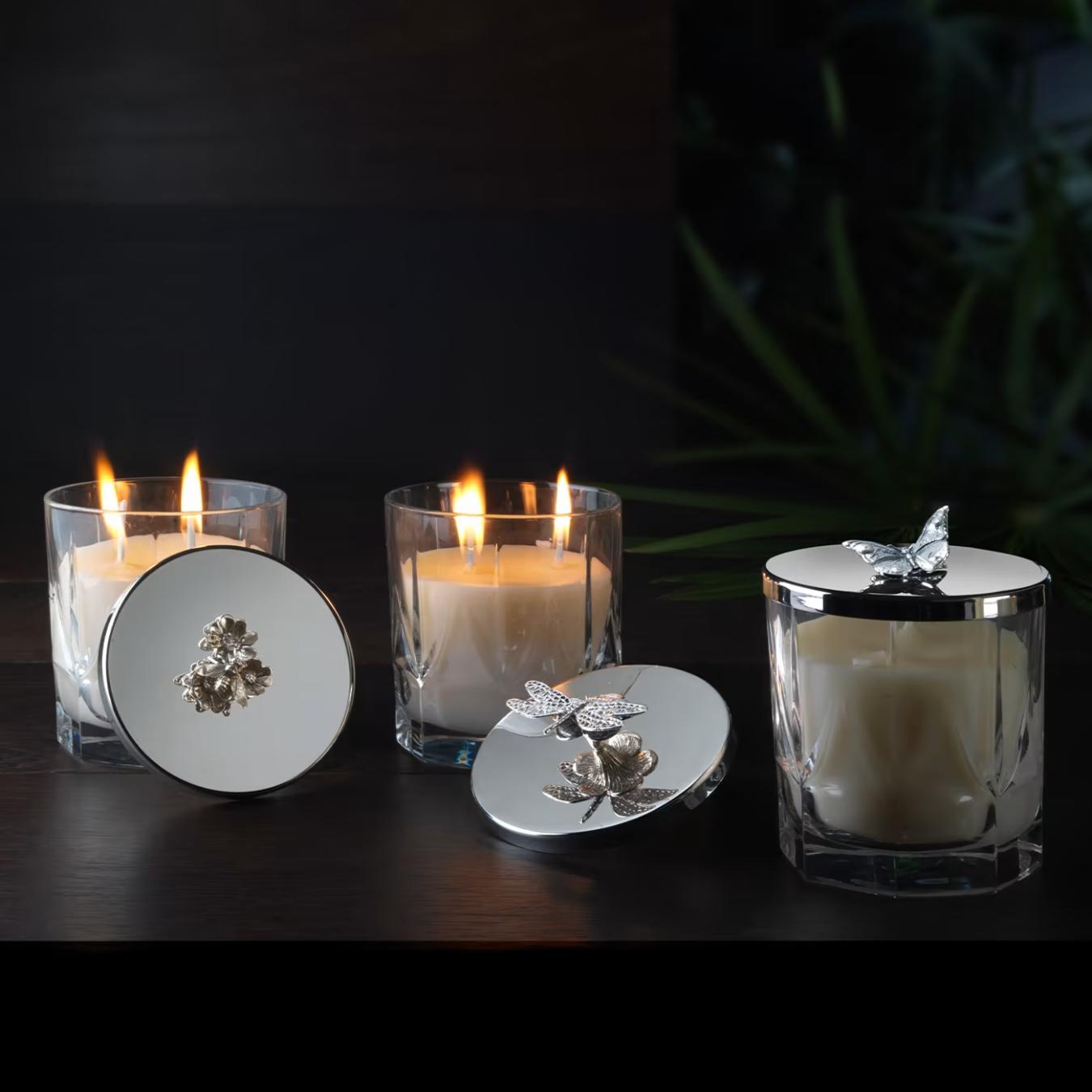 Candela Libellula Di Primavera In Vaso