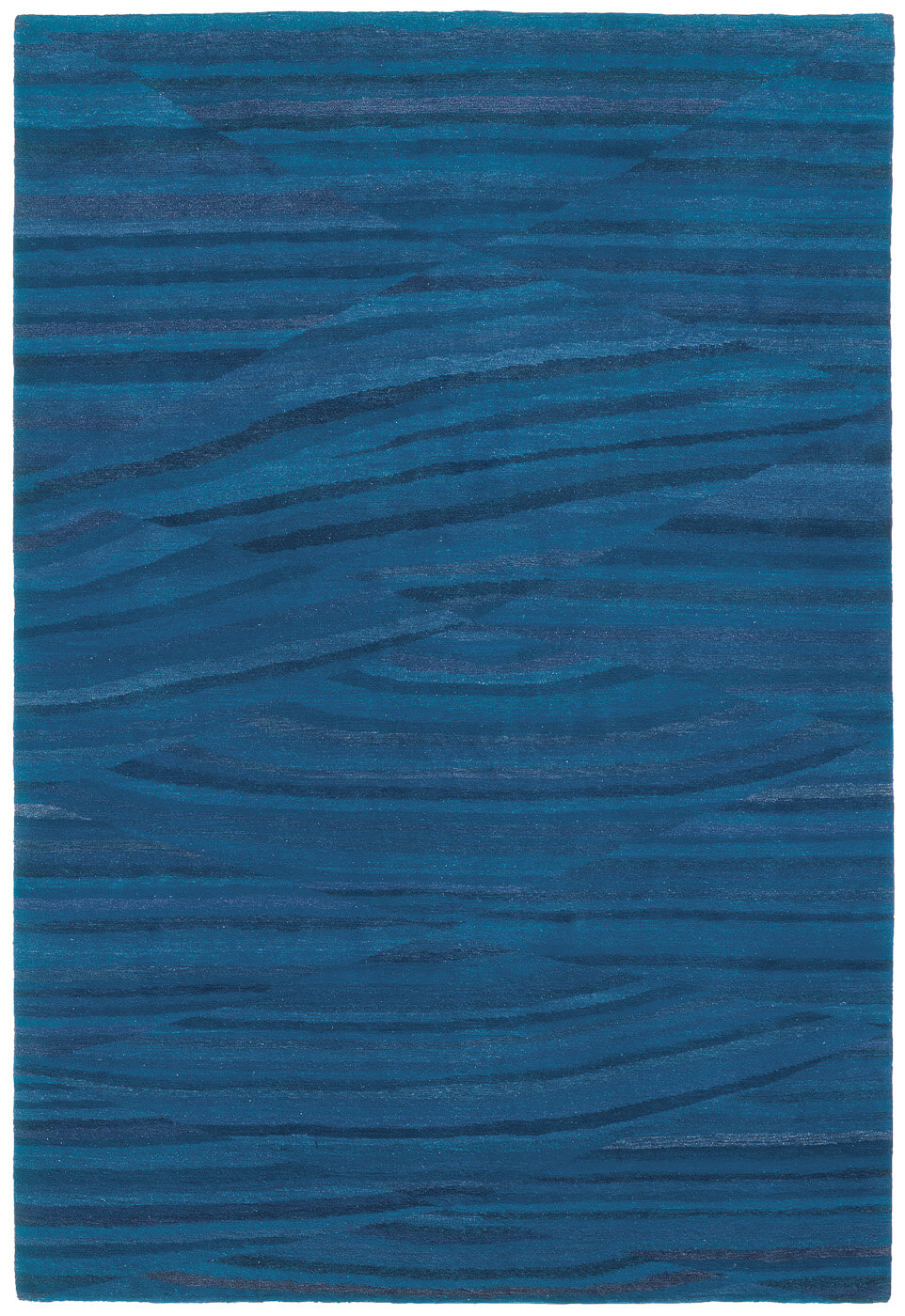 Tappeto Gamba Siano Blu Brillante
