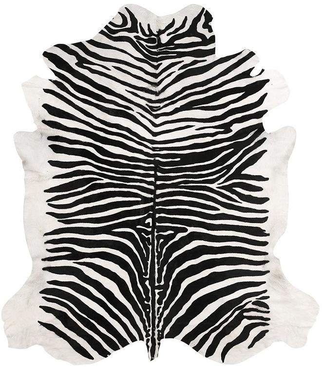 Pelle Di Mucca Zebra Natural