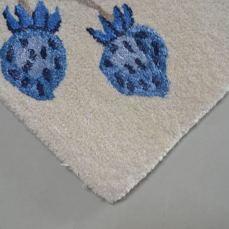 Tappeto Fragolina di Bosco Crema 38108 | Misura: 250 × 350 cm