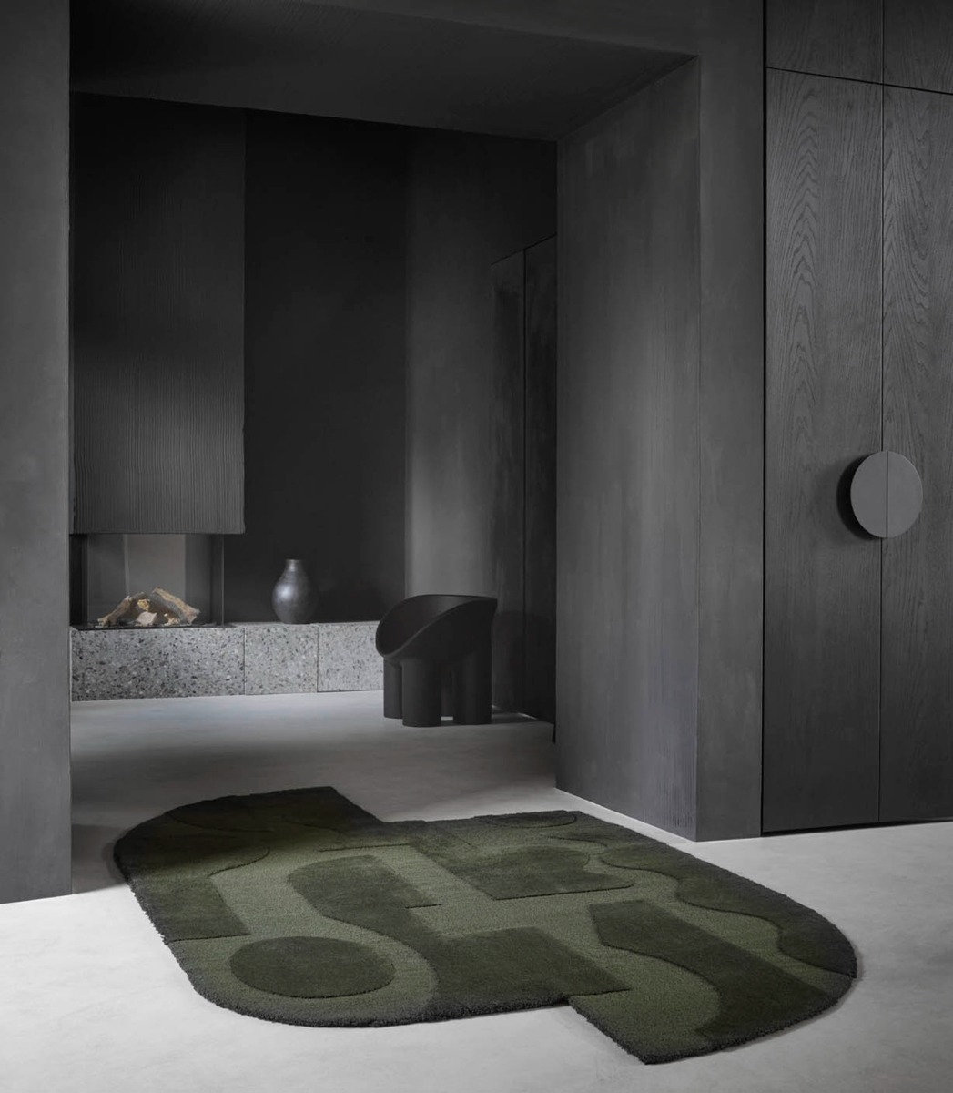Tappeto Mural Forma Foresta 121107
