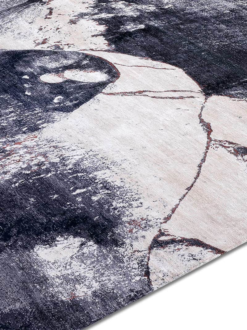 Tappeto Bianco e Nero 2 | Misura: 170 × 240 cm