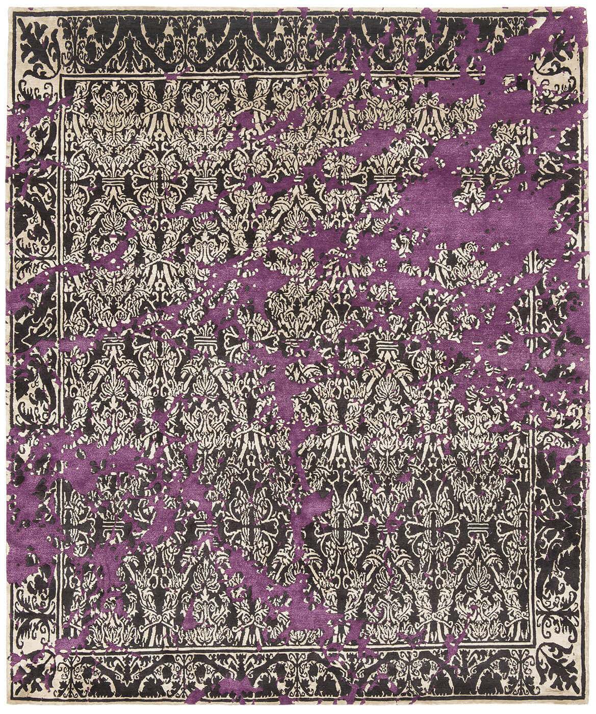 Tappeto Alcaraz Sky Nero e Bianco | Misura: 280 × 360 cm