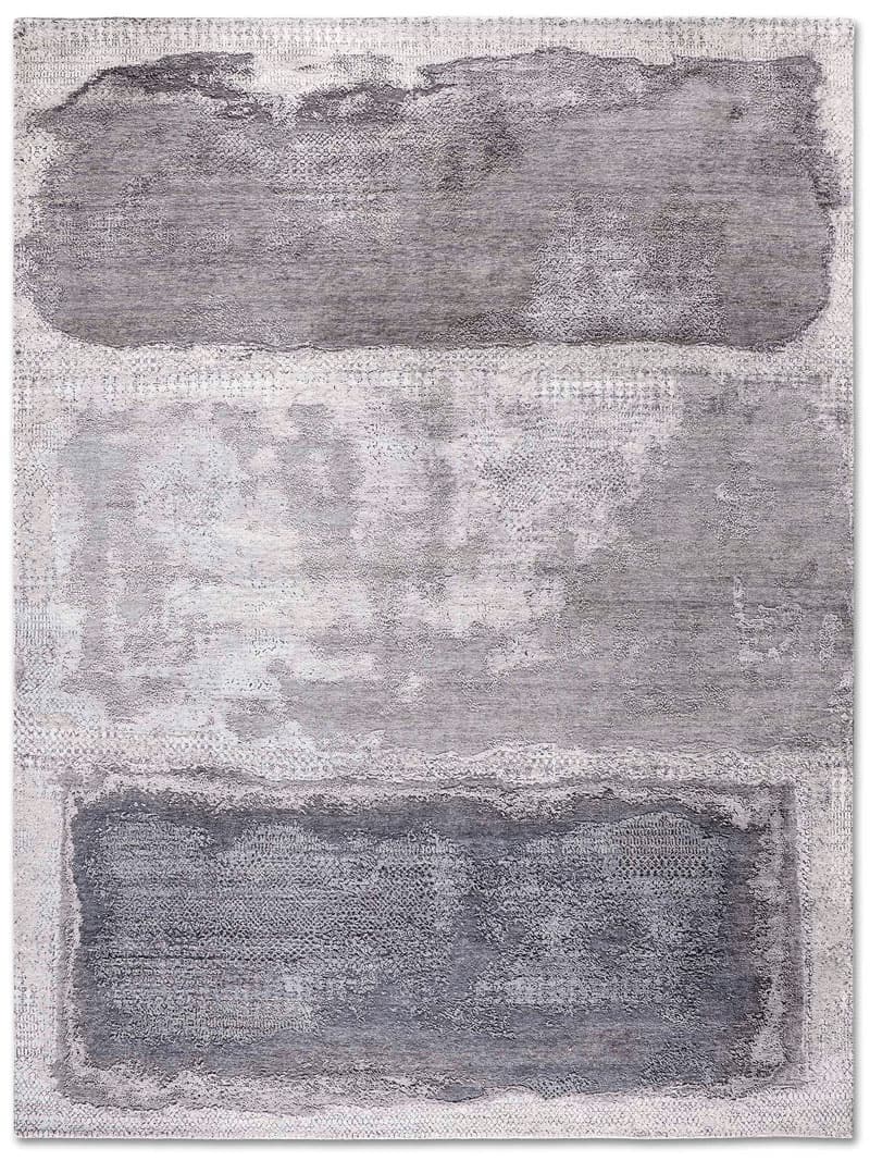 Tappeto Tessuto Grigio/Bianco/Argento | Misura: 300 × 400 cm