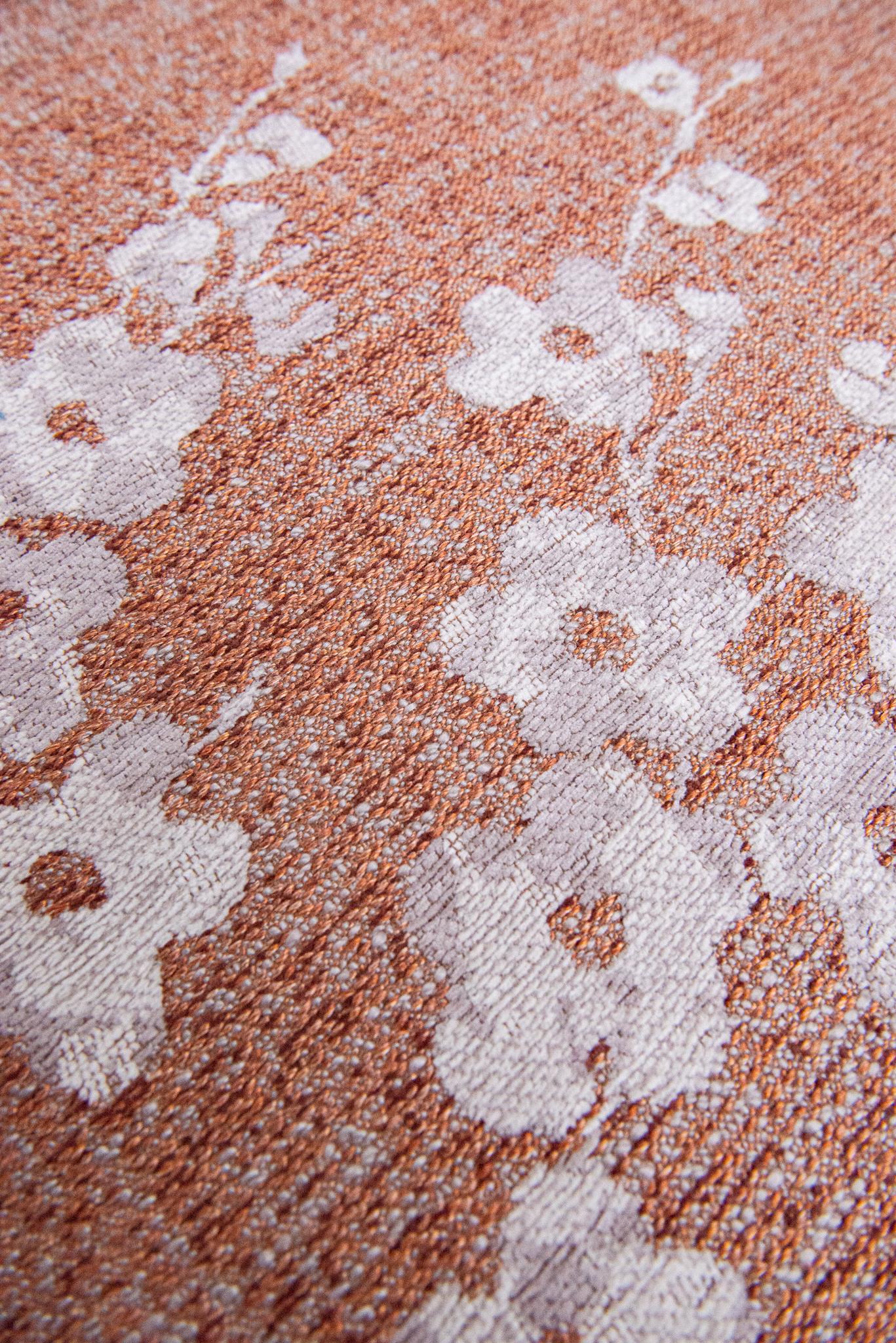 Tappeto Rotondo Copper Pink 9371