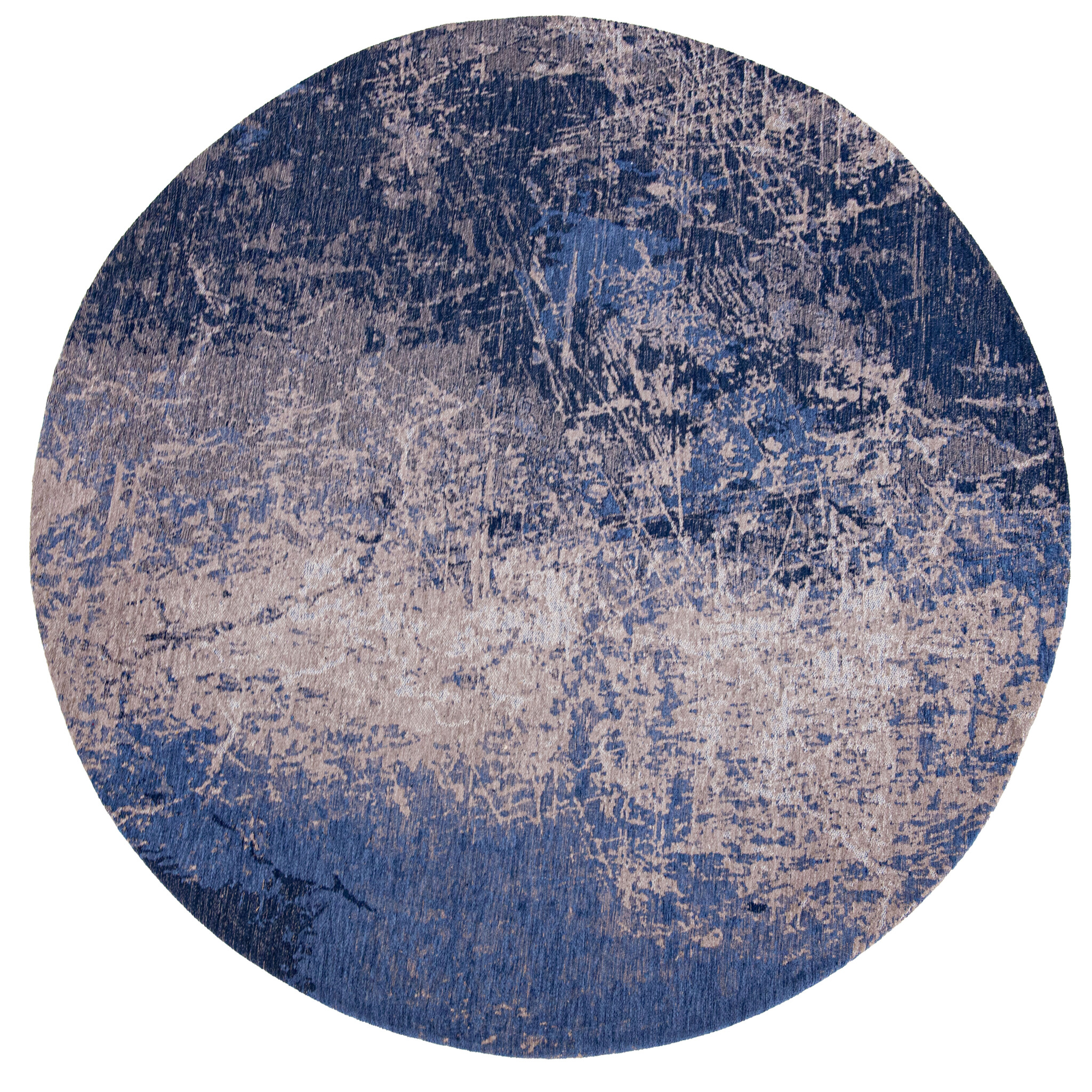 Tappeto Rotondo Abyss Blue 8629