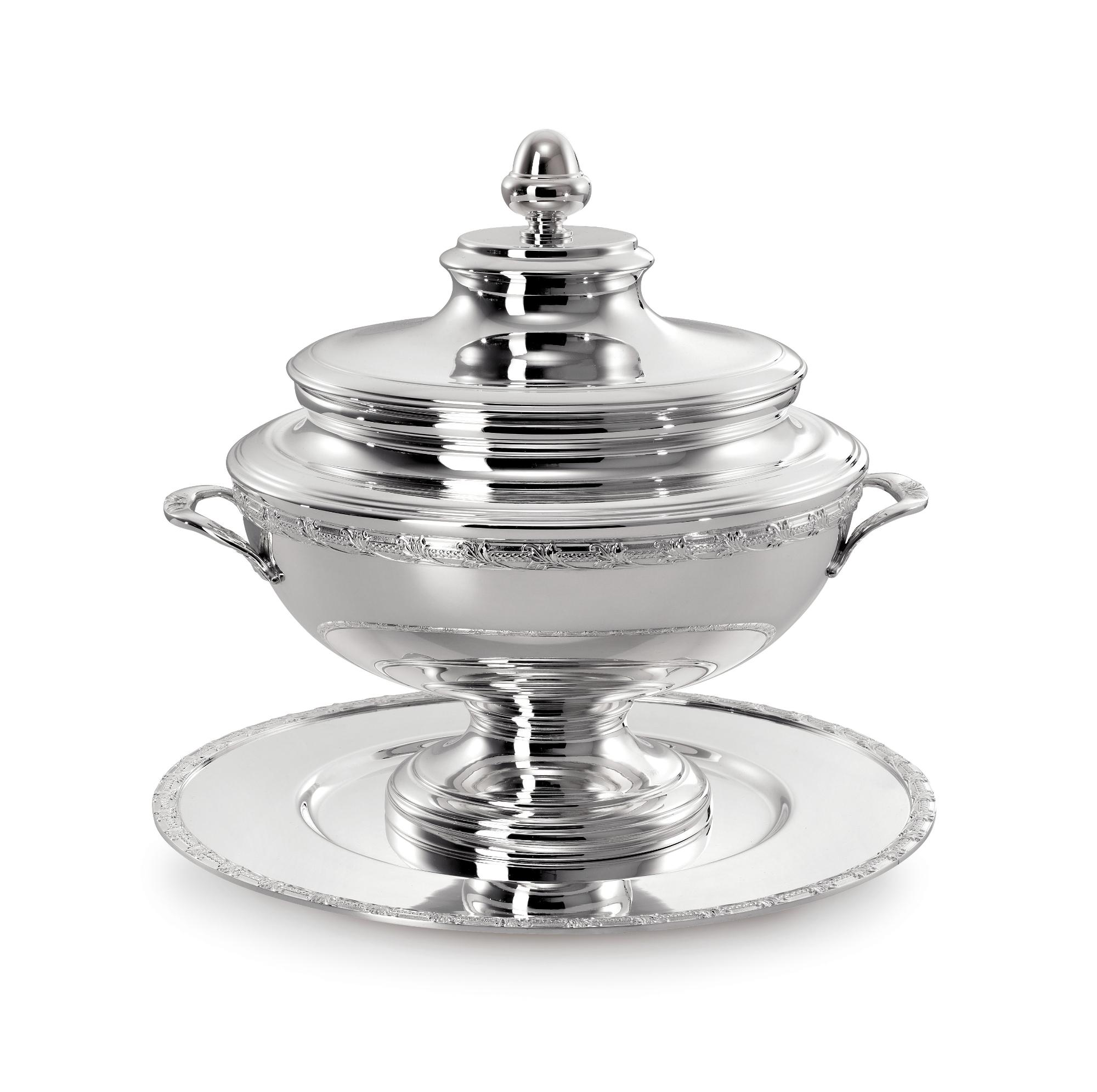 Zuppiera Royal In Argento Zuppiera Royal In Argento