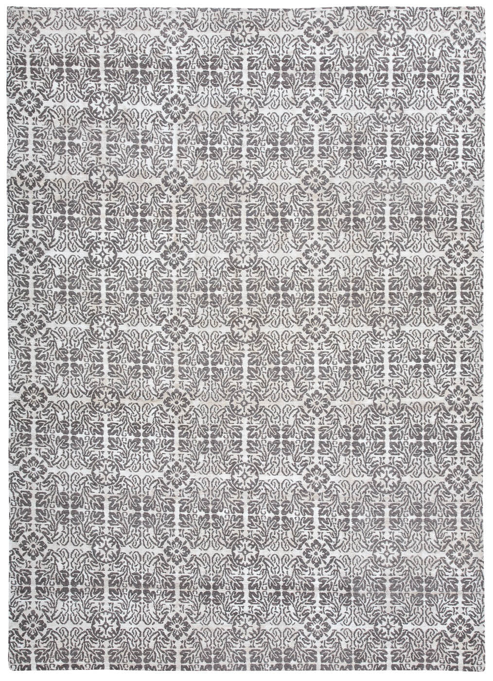 Tappeto Bologna Bianco Grigio