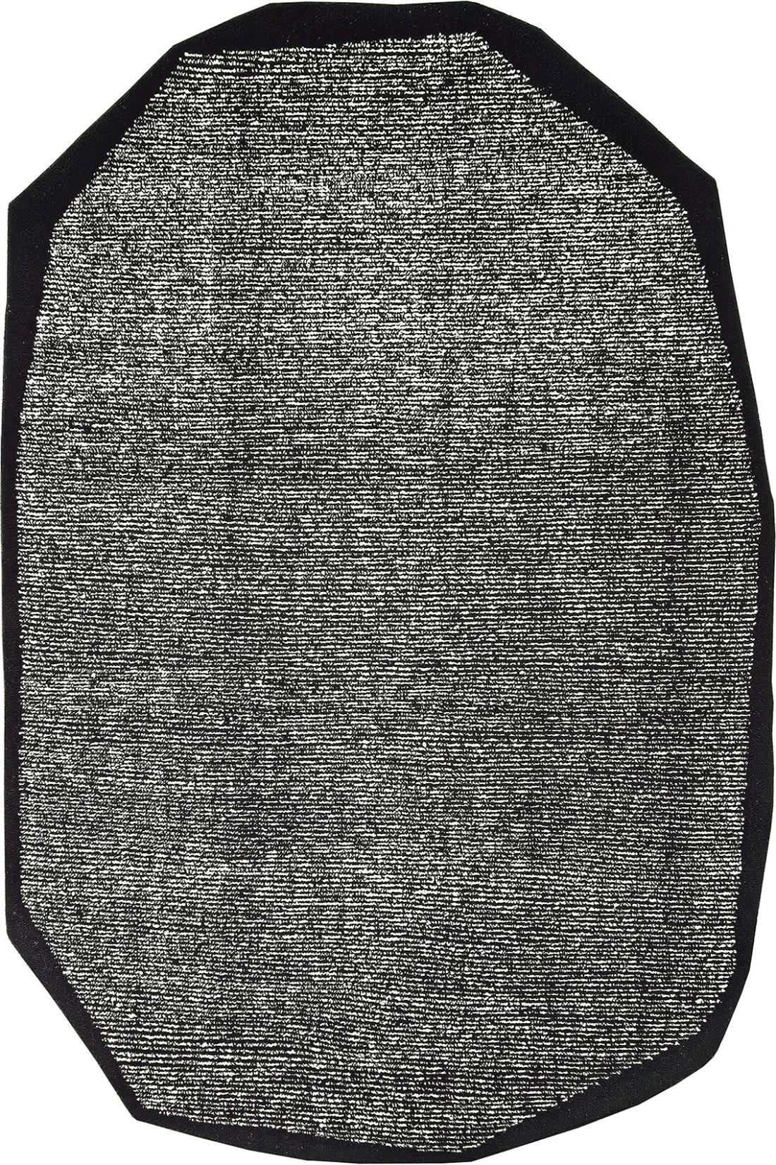 Tappeto Cocoon 2 Bianco/Nero | Misura: 250 × 350 cm Tappeto Cocoon 2 Bianco/Nero | Misura: 250 × 350 cm