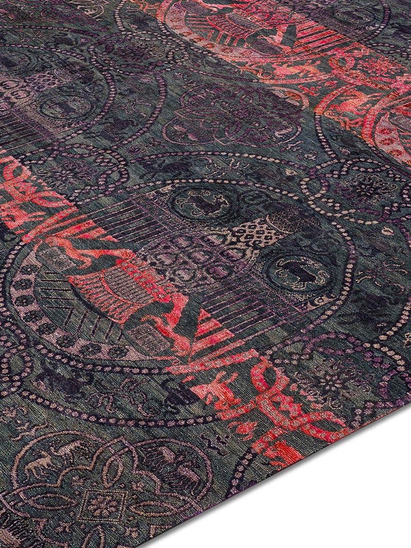 Tappeto Lusso Nero Naturale Original